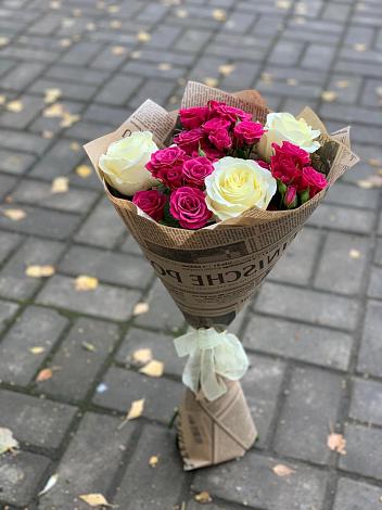 Букет цветов из: Розы в Зауральском